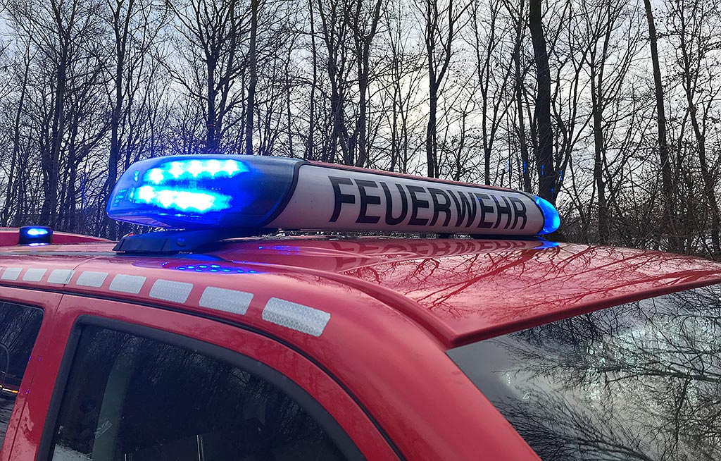 Bückeburg: Feuer im Unterwallweg / Bewohnerin gerettet