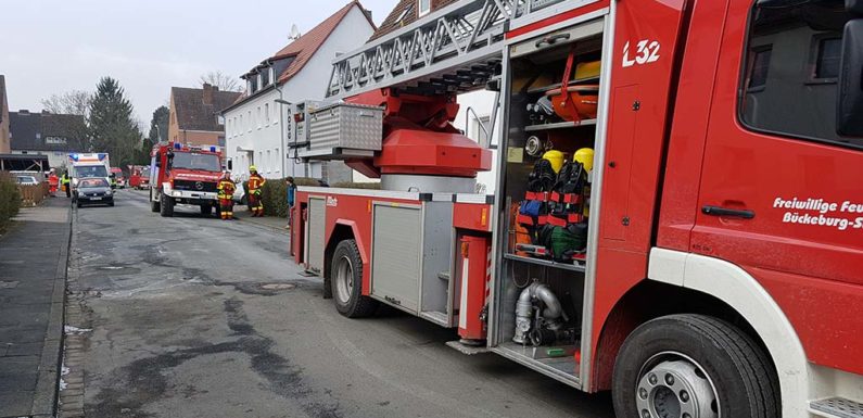 Bückeburg: Feuerwehr bei Küchenbrand im Einsatz