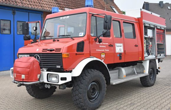 Aus alt mach neu: 32 Jahre altes Löschfahrzeug der Feuerwehr Evesen „renoviert“