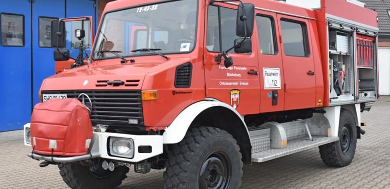 Aus alt mach neu: 32 Jahre altes Löschfahrzeug der Feuerwehr Evesen „renoviert“