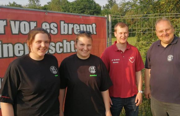 Stadtwettbewerbe der Jugendfeuerwehren in Bergdorf