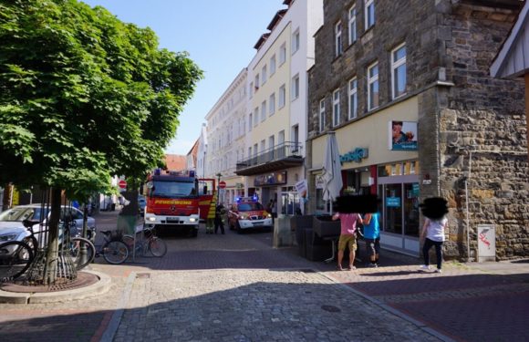 Stadthagen: Fritteuse in Flammen