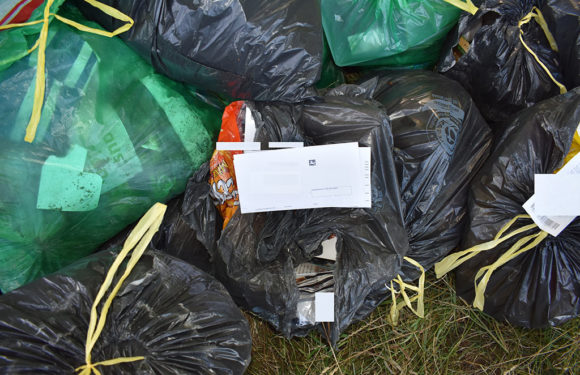 Illegale Müllentsorgung in der Feldmark