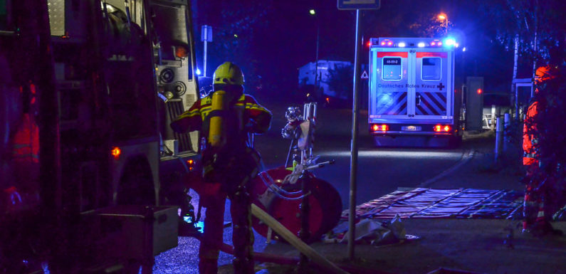 Bückeburg: Zwei Verletzte bei Feuer in Seniorenheim „Herminenhof“