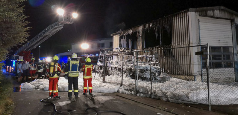 Zwei Brände in Bückeburg: Polizei fasst mutmaßliche Brandstifter