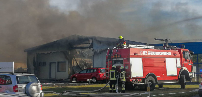Am Tag nach dem Großbrand in Bückeburg: Feuerwehr zieht Bilanz