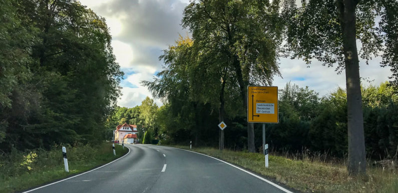 Vollsperrung der Landesstraße 442 zwischen Einmündung der K65 und Obernkirchen ab 24.10.