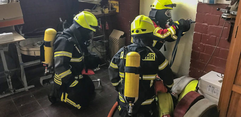 Hohe Belastungen für Feuerwehrleute mit Atemschutz: Ausbildungstag frischt Kenntnisse auf