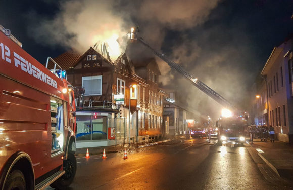 Bückeburg: Polizei meldet Erfolg bei Ermittlung der Brandursache
