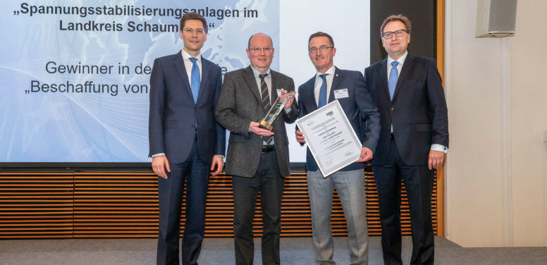 Landkreis Schaumburg gewinnt BME-Preis 2019 „Innovation schafft Vorsprung“