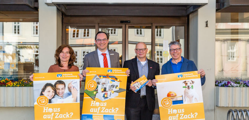 „Haus auf Zack?“: Modernisierer profitieren von Kooperation der Kreishandwerkerschaft und Volksbank in Schaumburg