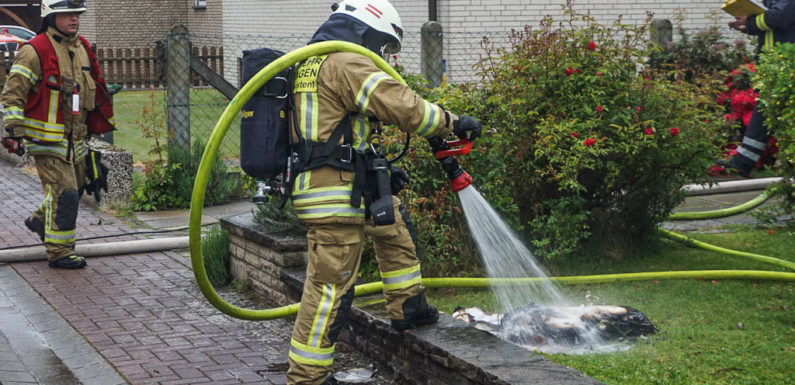 Brand im Keller: Feuerwehren verhindern Schlimmeres