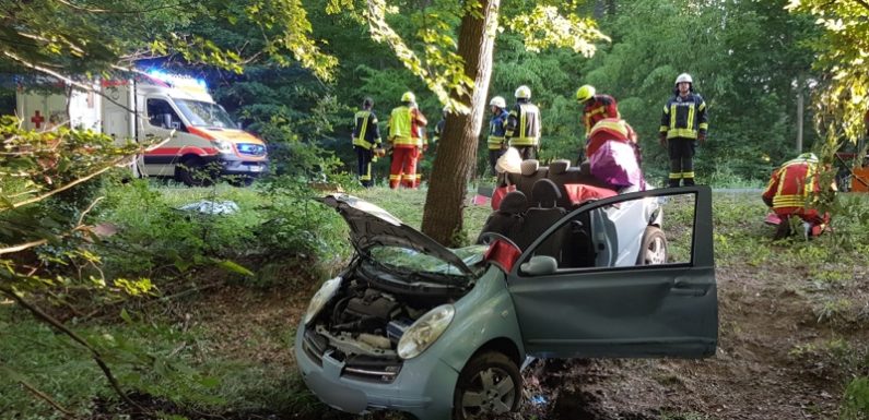 Rusbend: Schwerer Verkehrsunfall im Schaumburger Wald