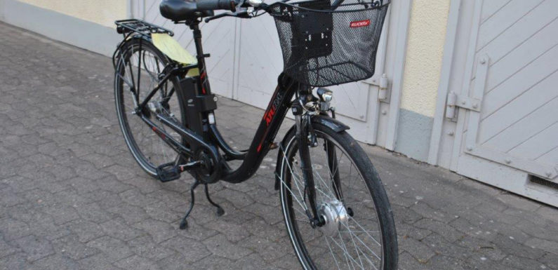Polizei sucht Eigentümer dieses E-Bikes