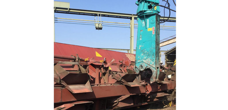 Nienstädt: Kesselwagen werden im Bahnhof verschrottet