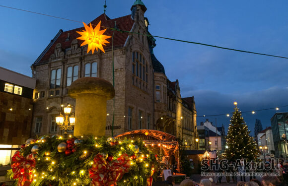 Bückeburg: Weihnachtsmarkt abgesagt, Christbaumkugeln ab 1.12. im Verkauf