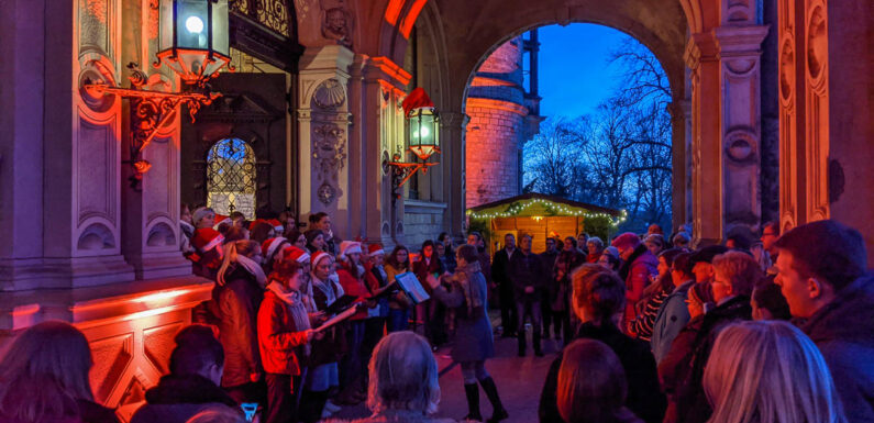 Bückeburg: Festliche Weihnachtsstimmung beim 1. Blindow Christmas Meeting im Palais