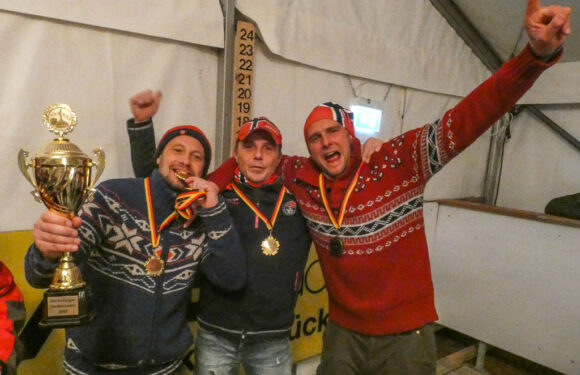 Bückeburg on Eisstock 2019: „Fjord Cowboys“ entscheiden Stadtmeisterschaften für sich