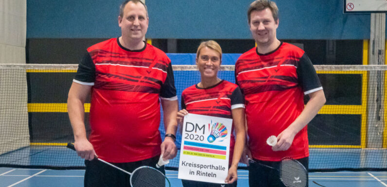 DM 2020: Rinteln wird Austragungsort der Deutschen Badminton-Meisterschaften (O35-O70)