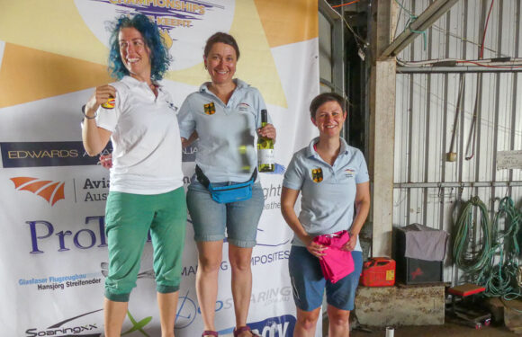 Segelflugweltmeisterschaft der Frauen in Australien: Christine Grote ist Vize-Weltmeisterin