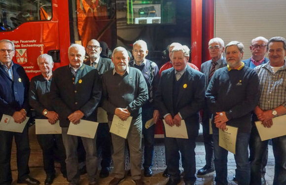 Hagenburger Brandschützer rückten im vergangenen Jahr zu 38 Einsätzen aus
