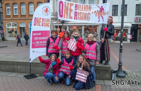 Alles wird pink: „One Billion Rising“ tanzt am 14. Februar gegen Gewalt an Mädchen und Frauen