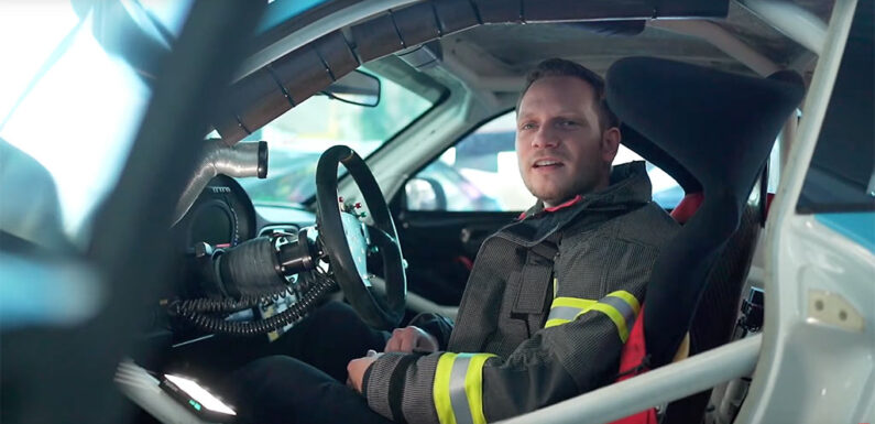 (Video) Feuerwehr zu Gast im Rennstall: Besonderheiten von Carbon bei Unfall oder Fahrzeugbrand