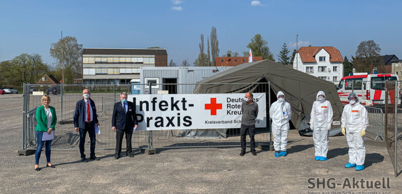 Festplatz Stadthagen: Infekt-Praxis für Patienten aus dem gesamten Landkreis Schaumburg