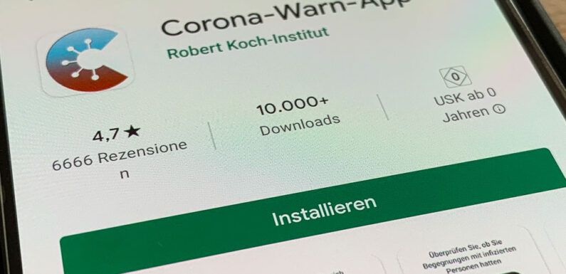 Corona-Warn-App ab sofort für Smartphones mit iOS und Android erhältlich