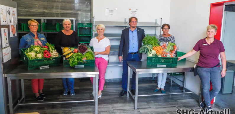 Lions-Club Bad Eilsen-Weserbergland sichert durch Spende Gemüsekisten der Tafel Obernkirchen