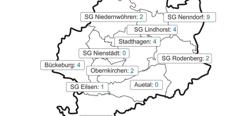Vier Neuinfektionen, sieben Menschen genesen: Derzeit 28 Corona-Fälle im Landkreis Schaumburg