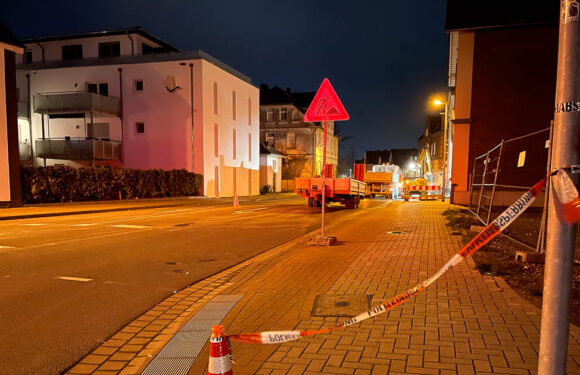 Bückeburg: Sperrung der Obertorstraße nach Wasserrohrbruch