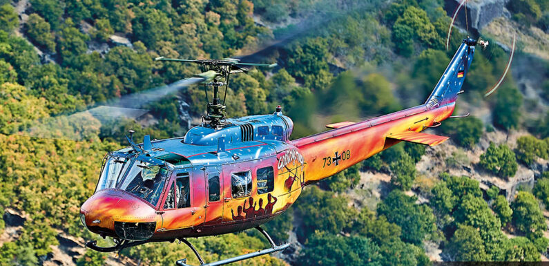 „Goodbye Huey“: Bell UH-1D landet im Hubschraubermuseum Bückeburg