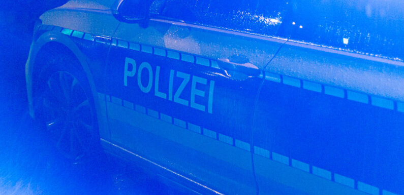 Bad Eilsen: Drei schwarz gekleidete und maskierte Personen flüchten von Grundstück