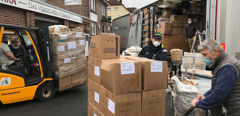 Interhelp und Partnerorganisationen aus Schaumburg und Hessen: 40-Tonner mit Spenden im Wert von 150.000 Euro unterwegs zu Erdbeben-Opfern