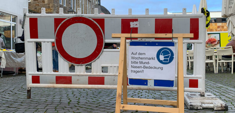 Stadtverwaltung Bückeburg: Pflicht für medizinische Masken auf dem Wochenmarkt