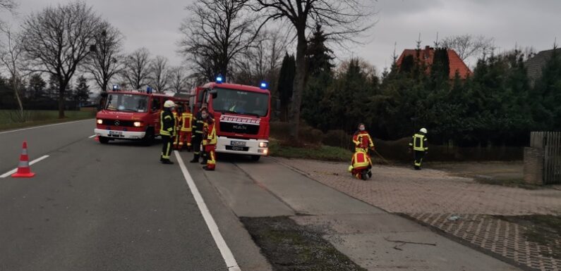 Brennender Föhn sorgt für Feuerwehreinsatz in Müsingen