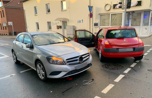 Bückeburg: Erneut Unfall an Kreuzung Unterwallweg/Oberwallweg