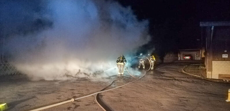 Feuerwehr löscht zwei Brände in Buchholz