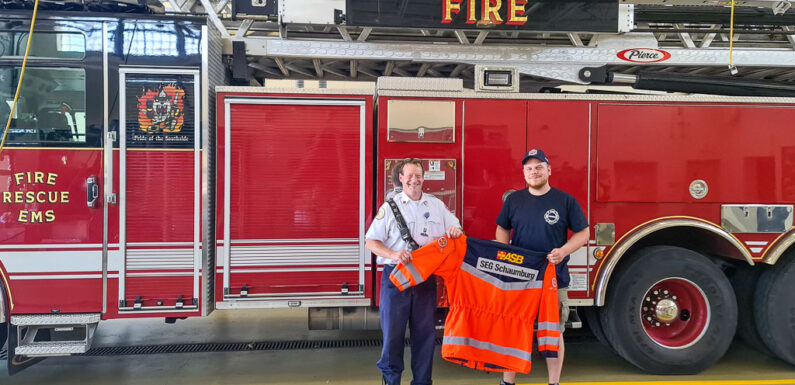 Samariter aus Bückeburg besucht Feuer- und Rettungswache in Schaumburg, Illinois (USA)