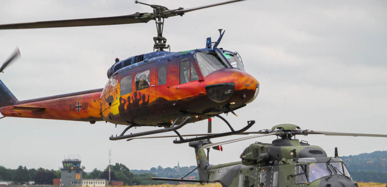 Bell UH-1D in Achum aus aktivem Bundeswehrdienst verabschiedet: Letzter Flug für den „Teppichklopfer“