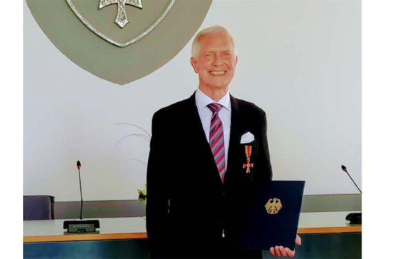 Bundesverdienstkreuz für Eckhard Arndt