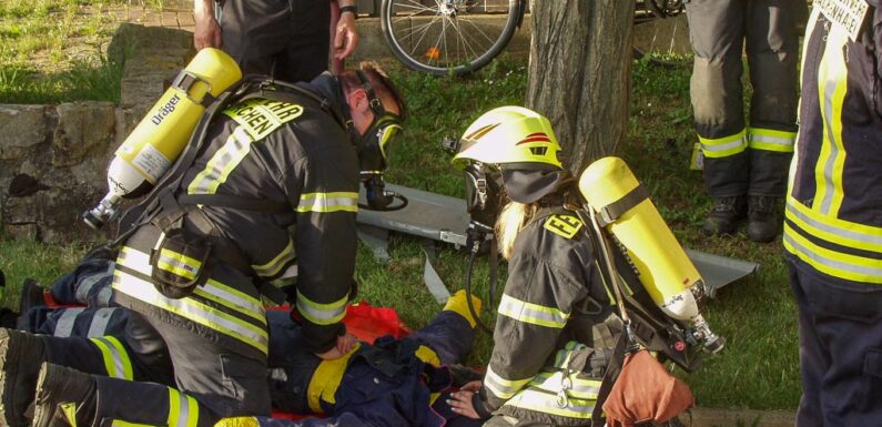 Sachsenhagen: Feuerwehr-Einsatzübung zum Dienststart