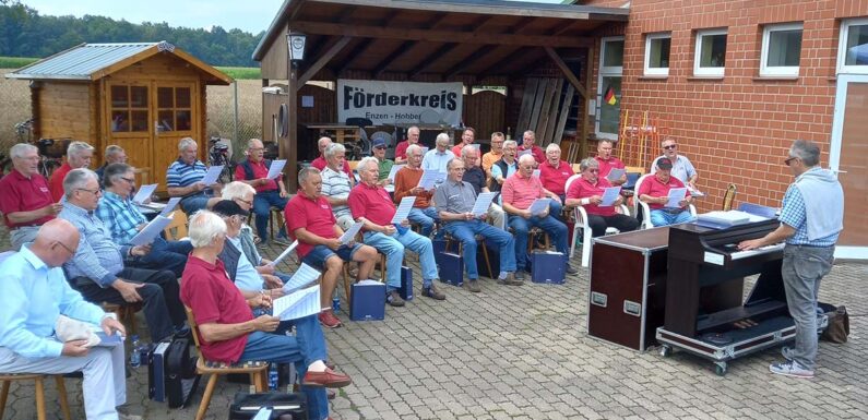 Männerchor Enzen-Hobbensen ist wieder musikalisch aktiv