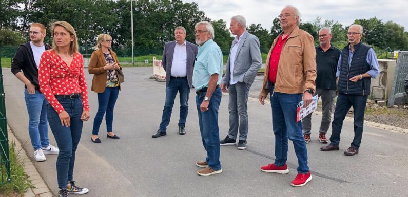 Hafenbetrieb ist eine Investition mit Perspektive: Eveser SPD besichtigt mit Marja-Liisa Völlers und Sandra Schauer den Hafen Berenbusch