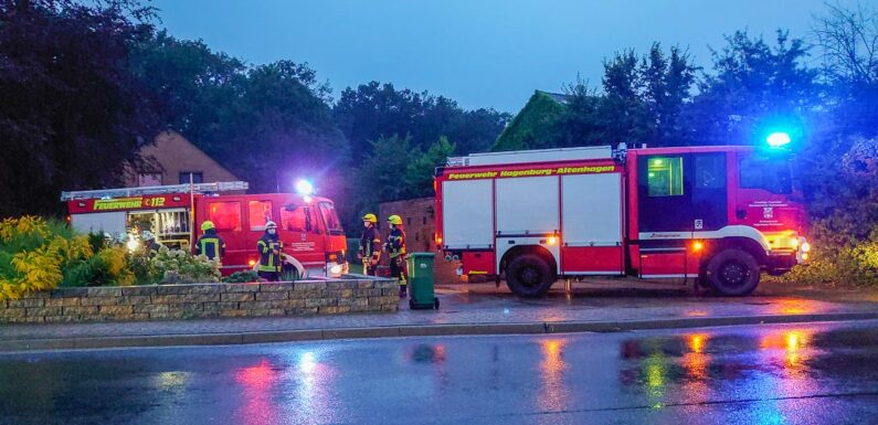 Unwetterfront sorgt für mehrere Einsätze im Landkreis Schaumburg