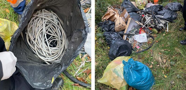 Zeuge beobachtet illegale Müllentsorgung in Bückeburg