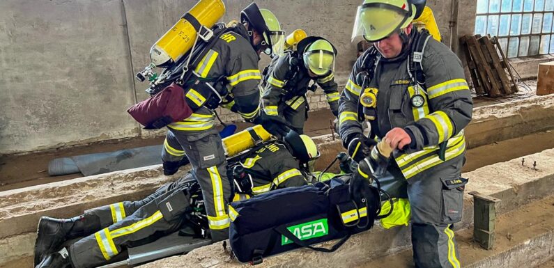 Feuerwehren der Samtgemeinde Eilsen trainieren neues Konzept für zukünftige Einsätze