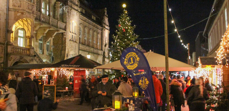 Auch 2021 kein „Bückeburg glüht auf“: Weihnachtsmarkt ist abgesagt