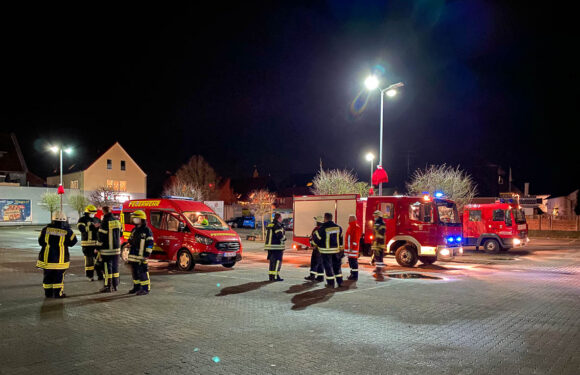Rund 80 Feuerwehrleute zu Vermisstensuche alarmiert